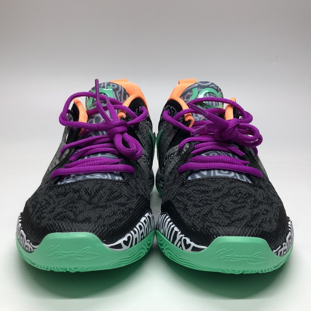 Nike KD 15 Brooklyn Courts Basketball Shoes Black Green Orange DC1975-005 NWOB - Picture 3 of 5